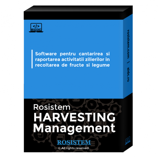 Rosistem Harvesting Management - Software pentru gestionarea recoltarii de fructe si legume cu zilieri